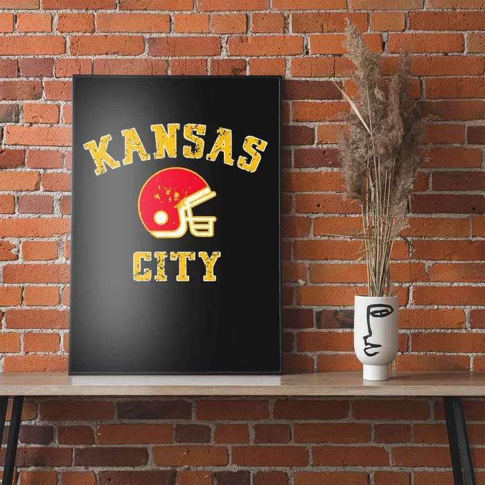 Kansas City Missouri Pride Love Gift KC Retro Poster