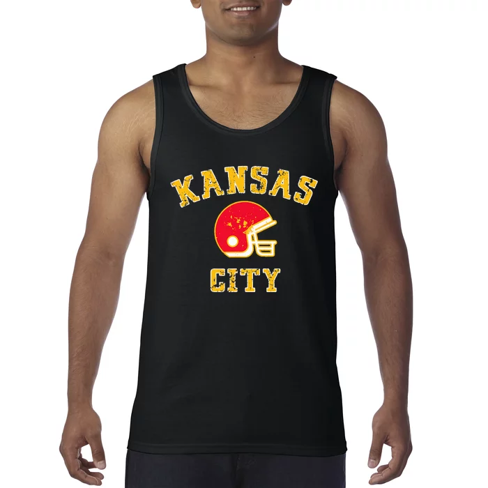 Kansas City Missouri Pride Love Gift KC Retro Tank Top