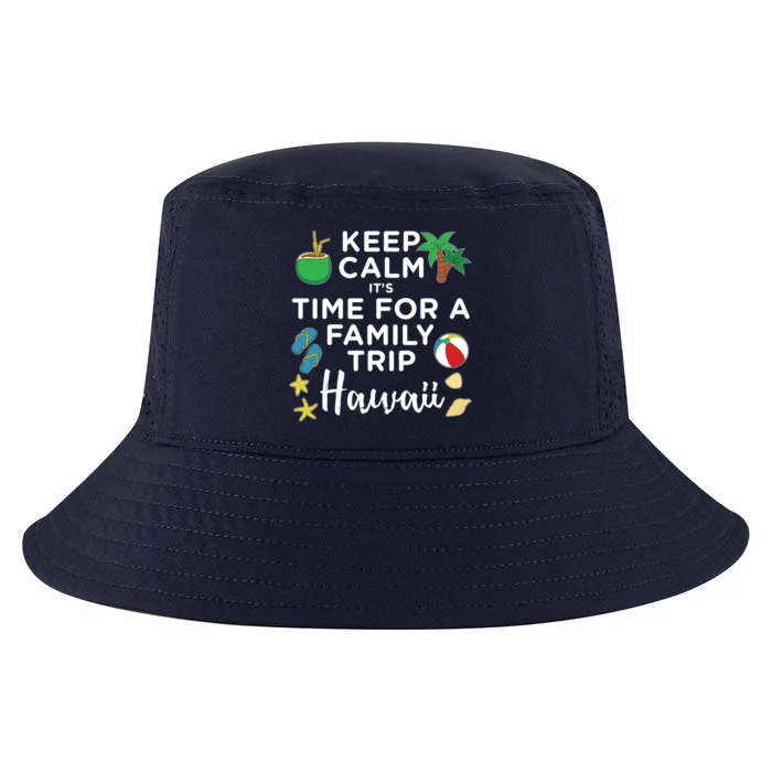 Keep Calm Matching Hawaii Group Family Vacation Gift Cool Comfort Performance Bucket Hat