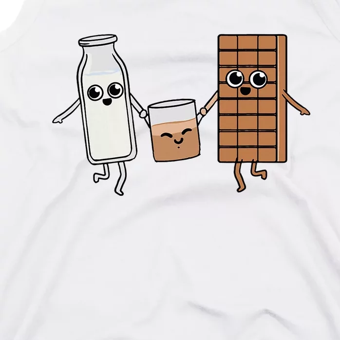 Kawaii Chocolate Milk Chocolate Milk Lover Tank Top