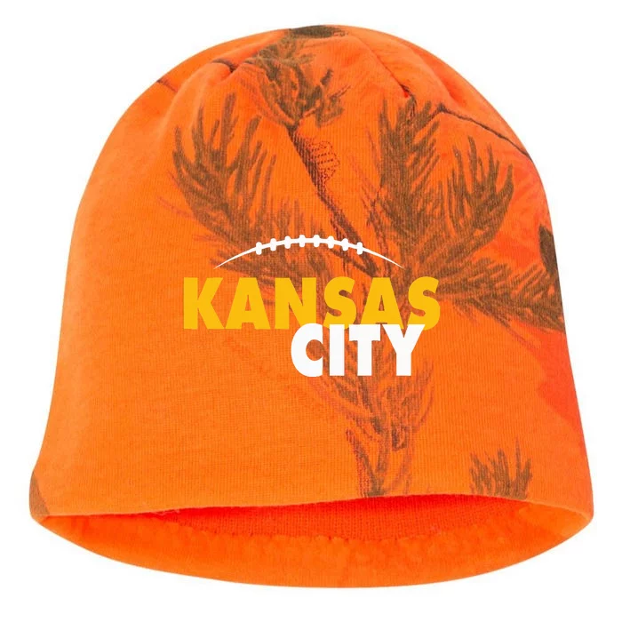 Kansas City Missouri Pride Love Gift KC Retro Kati - Camo Knit Beanie