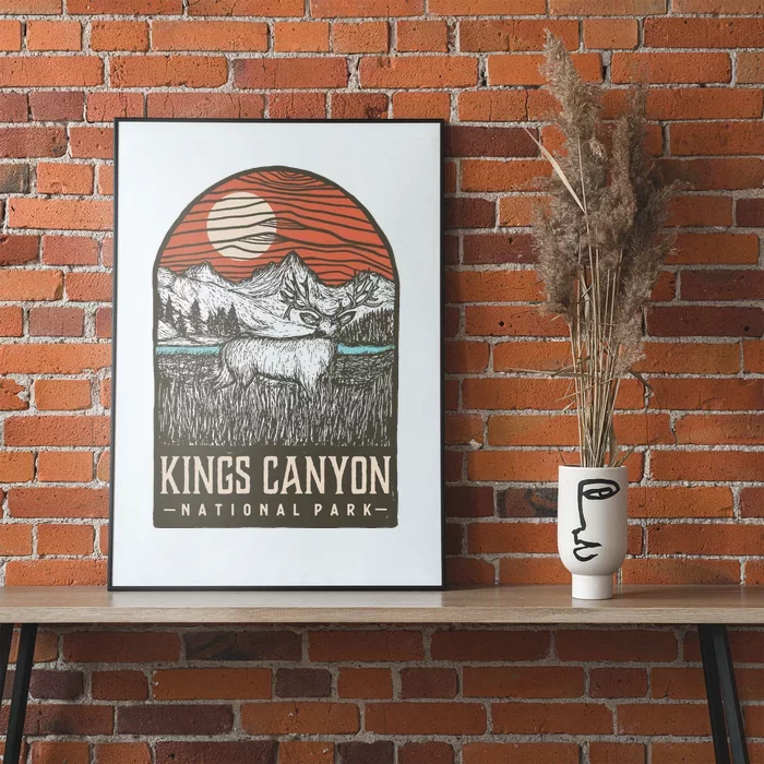 Kings Canyon National Park Poster