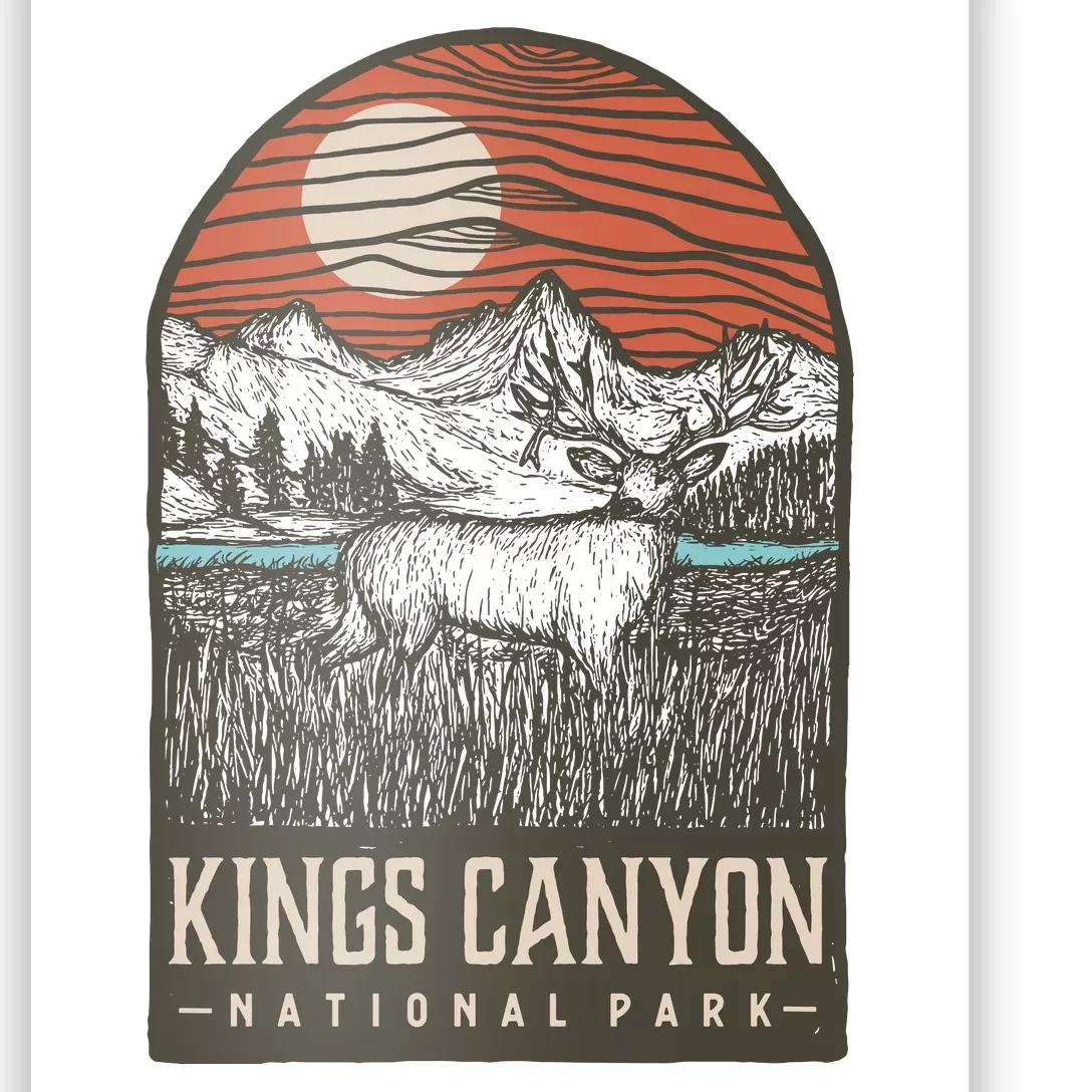 Kings Canyon National Park Poster