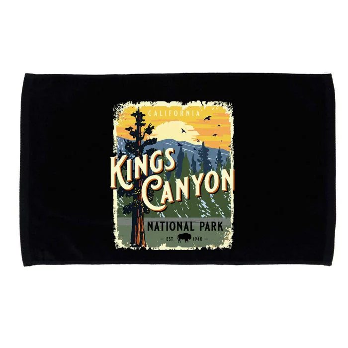 Kings Canyon National Park California Usa Microfiber Hand Towel