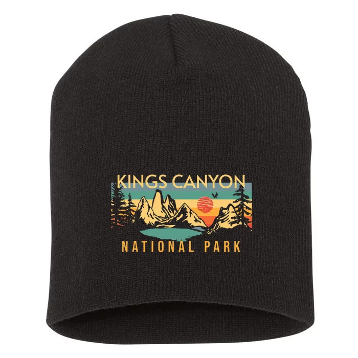 Kings Canyon National Park Short Acrylic Beanie