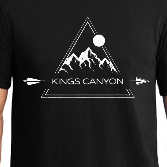 Kings Canyon National Park Sierra Nevada Mountains Pajama Set