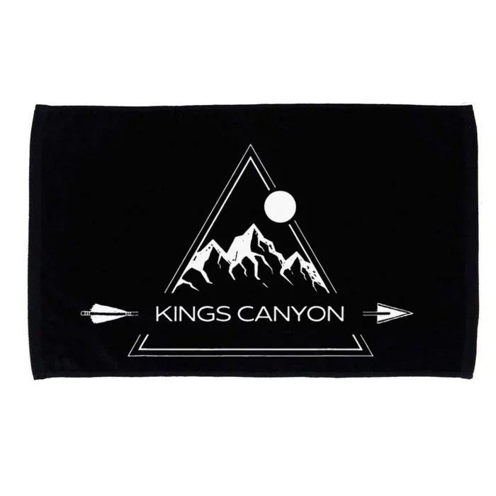 Kings Canyon National Park Sierra Nevada Mountains Microfiber Hand Towel