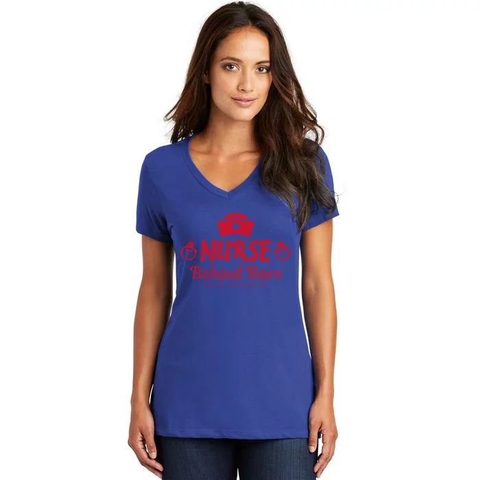 Kw1 Correctional Nurse Gift Women's V-Neck T-Shirt