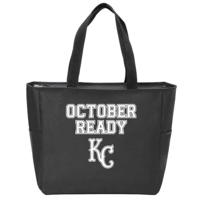 Kansas City October Ready Zip Tote Bag