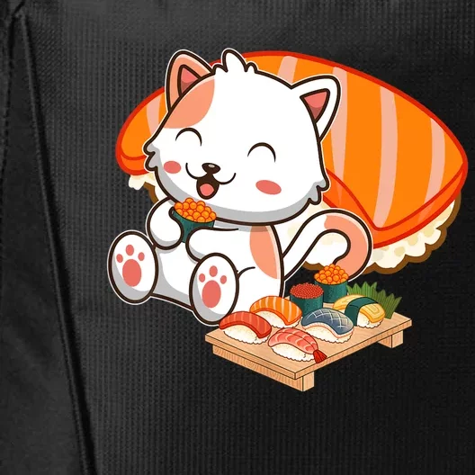 Kawaii Cat Otaku Japanese Sushi Gift Girls Teenager City Backpack