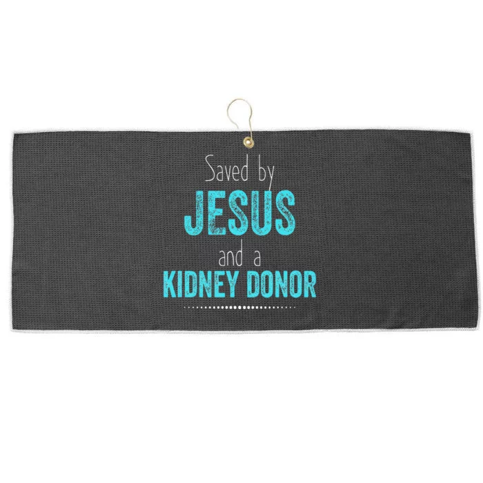 Kidney Christian Organ Donor Transplant Large Microfiber Waffle Golf Towel