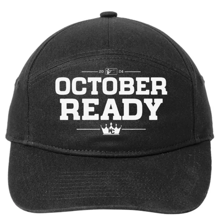 Kansas City October Ready Kc Blue 7-Panel Snapback Hat