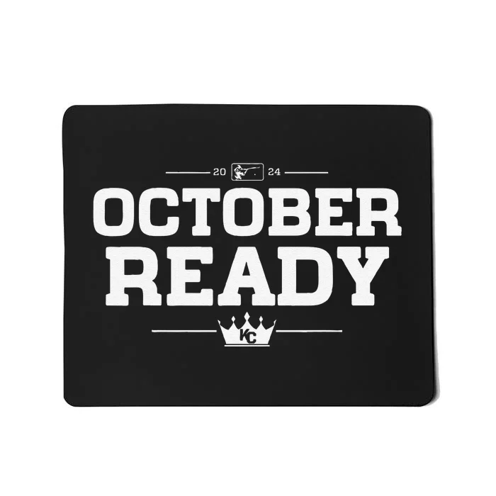 Kansas City October Ready Kc Blue Mousepad