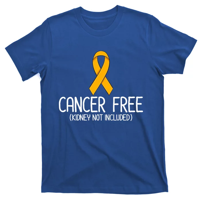 Kidney Cancer Orange Ribbon Awareness Survivor Gift T-Shirt