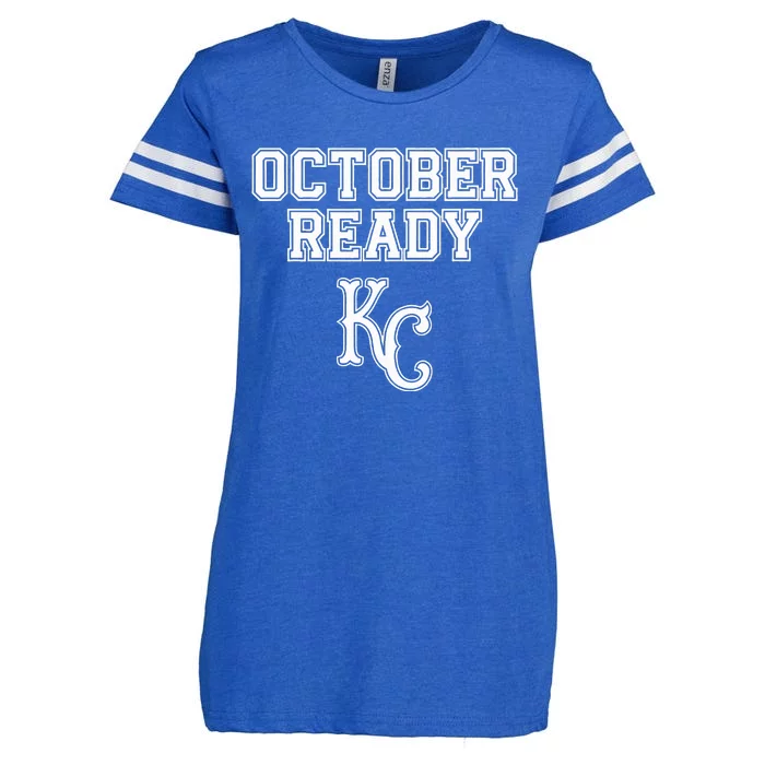 Kansas City October Ready Enza Ladies Jersey Football T-Shirt