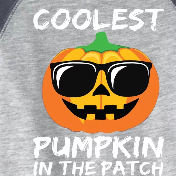 Kids Coolest Pumpkin In The Patch Halloween Boy Girls Teens Toddler Fine Jersey T-Shirt