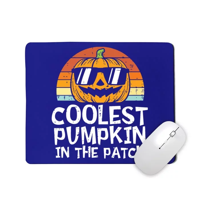 Kids Coolest Pumpkin In The Patch Boy Halloween Kids 2771 Mousepad