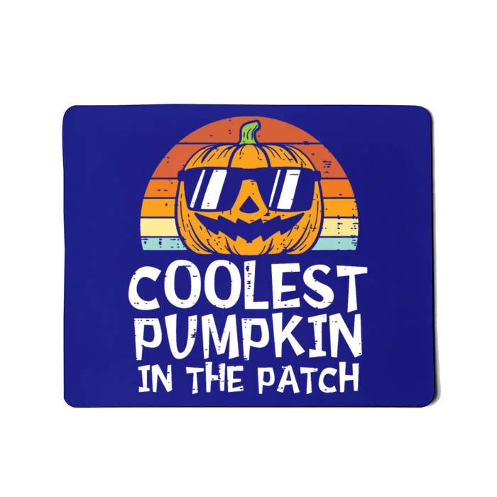 Kids Coolest Pumpkin In The Patch Boy Halloween Kids 2771 Mousepad