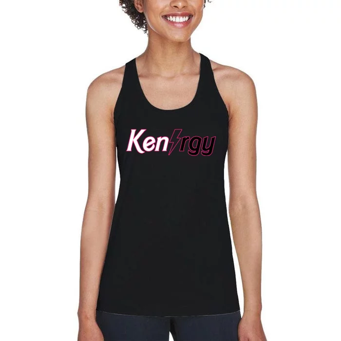 Kenergy Cute Pinky I Am Keough Funny Women's Racerback Tank