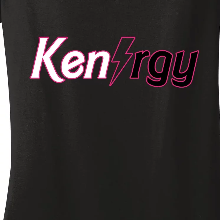 Kenergy Cute Pinky I Am Keough Funny Women's V-Neck T-Shirt