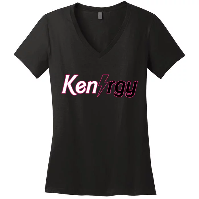 Kenergy Cute Pinky I Am Keough Funny Women's V-Neck T-Shirt