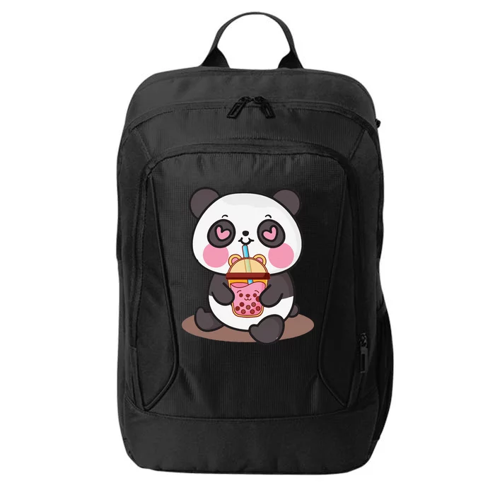 Kawaii Cute Panda Boba Tea Bubble Tea Anime City Backpack