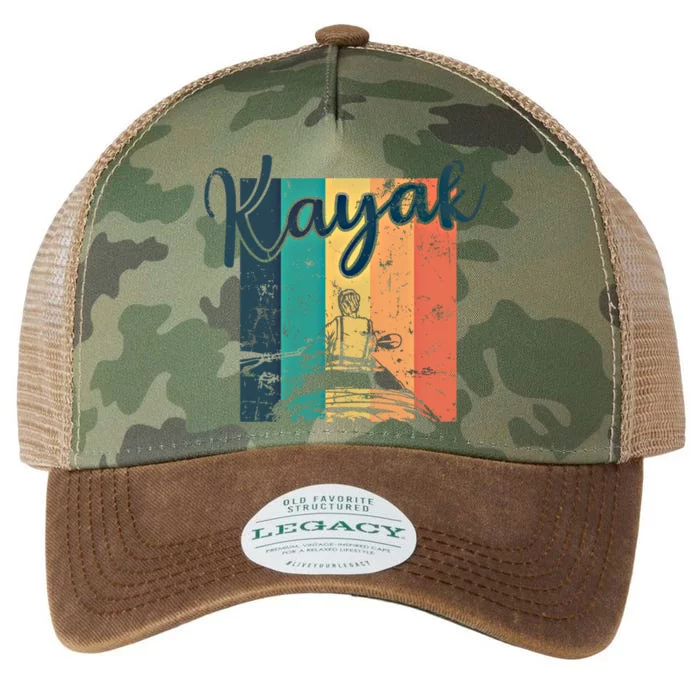 Kayak Canoe Paddleboat Water Sports Kayak Gift Legacy Tie Dye Trucker Hat