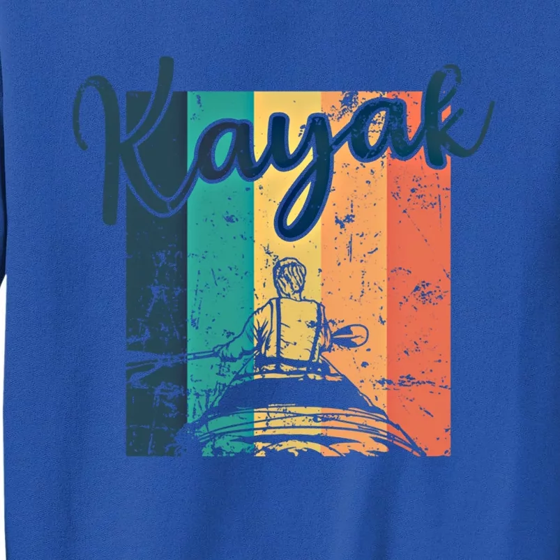 Kayak Canoe Paddleboat Water Sports Kayak Gift Tall Sweatshirt