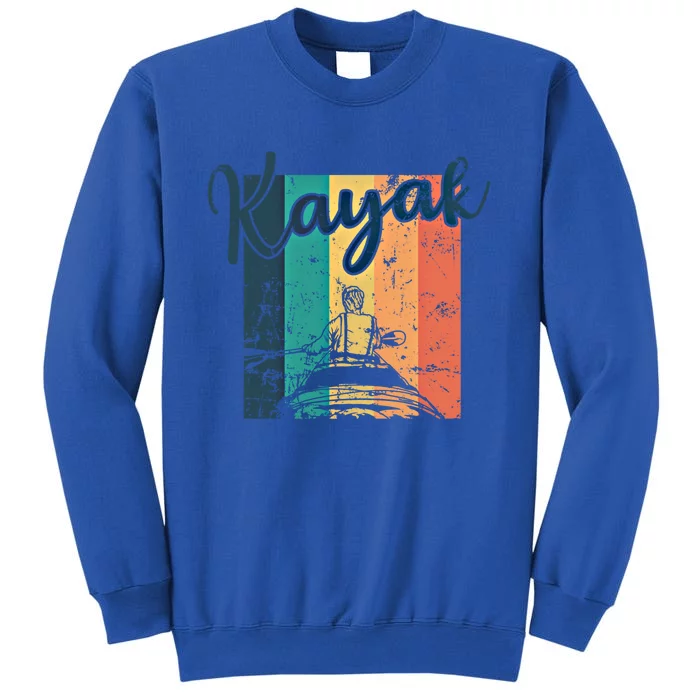 Kayak Canoe Paddleboat Water Sports Kayak Gift Tall Sweatshirt