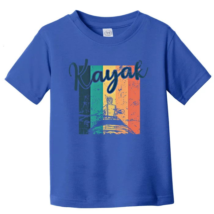 Kayak Canoe Paddleboat Water Sports Kayak Gift Toddler T-Shirt