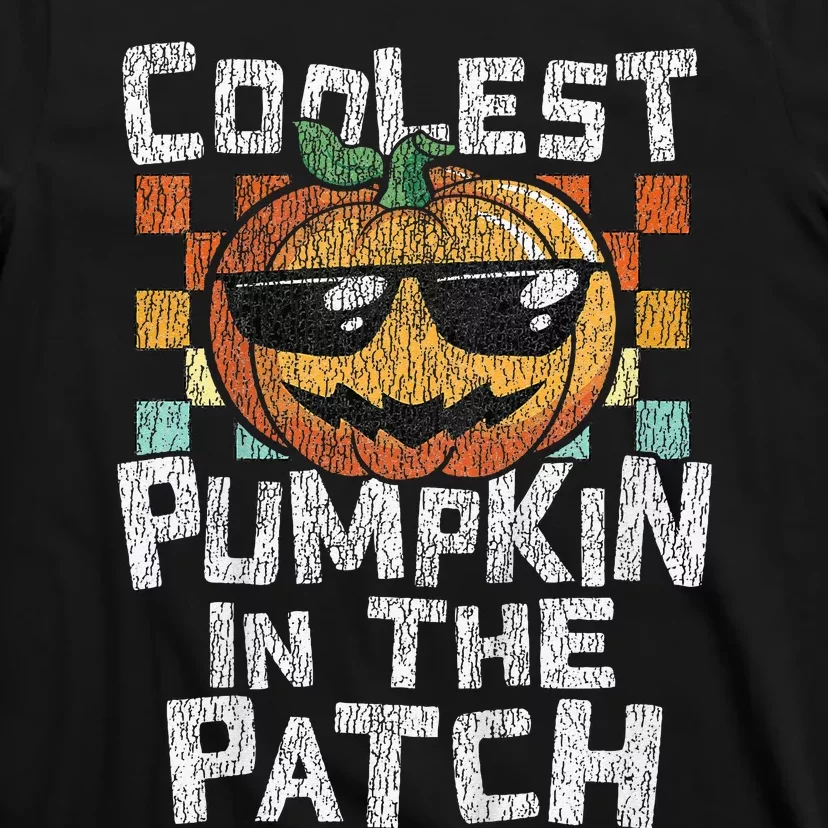 Kids Coolest Pumpkin In The Patch Halloween Girls T-Shirt