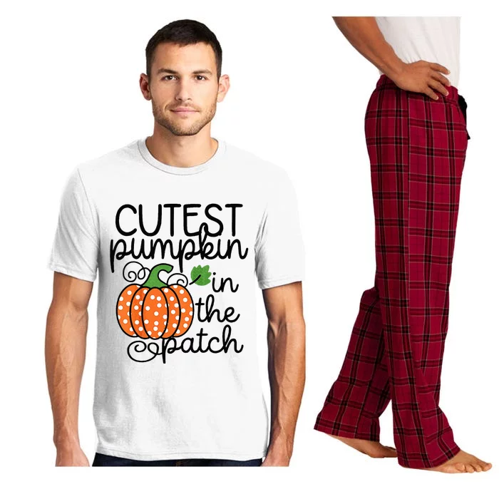 Kids Cutest Pumpkin In The Patch Baby Fall Halloween Pajama Set