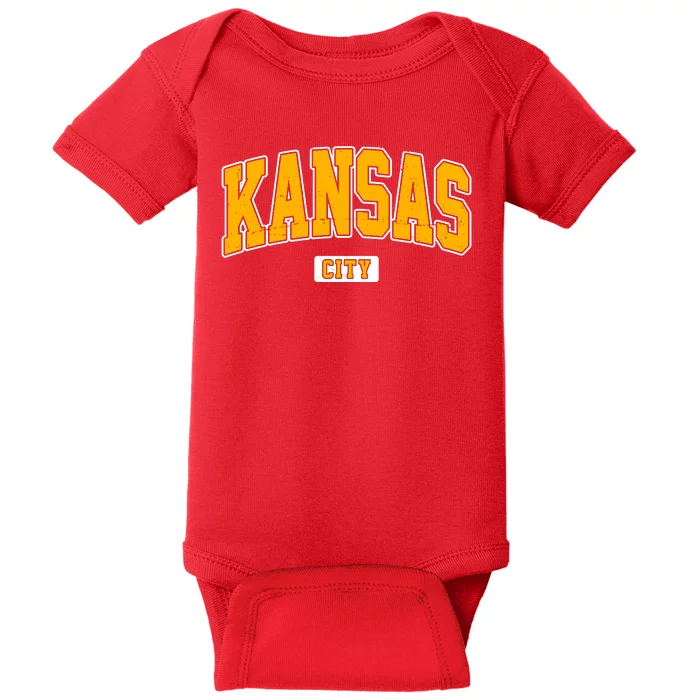 Kansas City Retro Vintage Baby Bodysuit