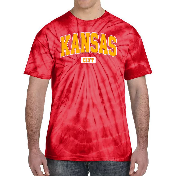 Kansas City Retro Vintage Tie-Dye T-Shirt