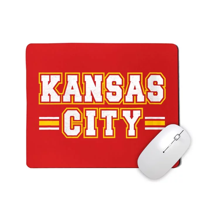 Kansas City Retro Style Kc Fan Gift Mousepad