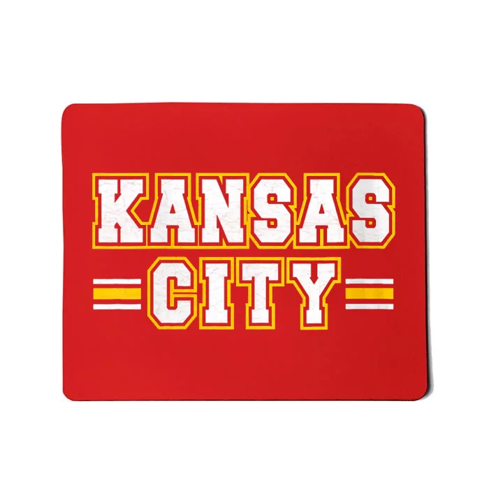 Kansas City Retro Style Kc Fan Gift Mousepad