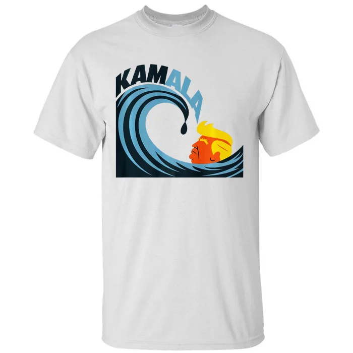 KamalaS Cats Riding The Wave Of Transformation Premium Tall T-Shirt