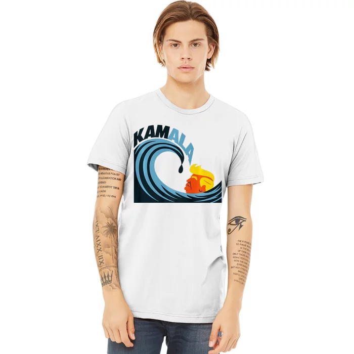 KamalaS Cats Riding The Wave Of Transformation Premium Premium T-Shirt