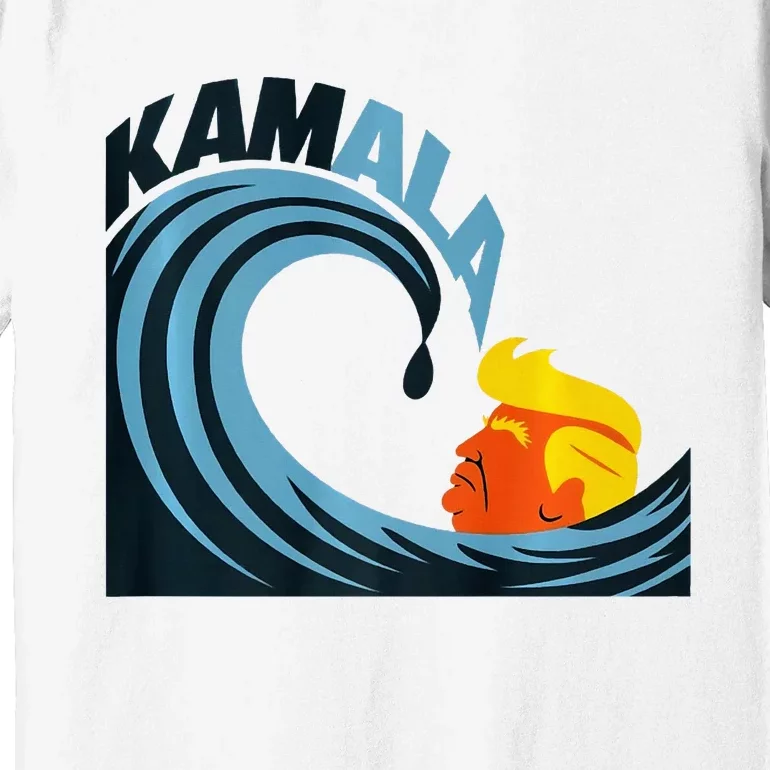 KamalaS Cats Riding The Wave Of Transformation Premium Premium T-Shirt