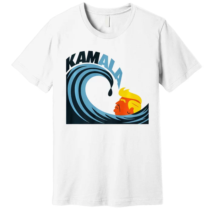 KamalaS Cats Riding The Wave Of Transformation Premium Premium T-Shirt