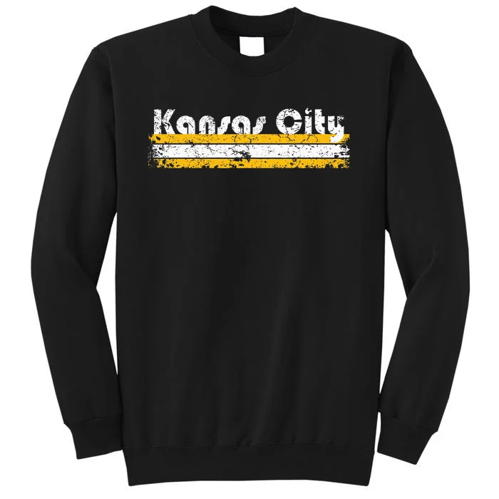 Kansas City Retro Vintage Classic Missouri Gift Kc Tall Sweatshirt