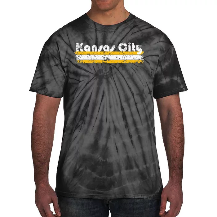 Kansas City Retro Vintage Classic Missouri Gift Kc Tie-Dye T-Shirt