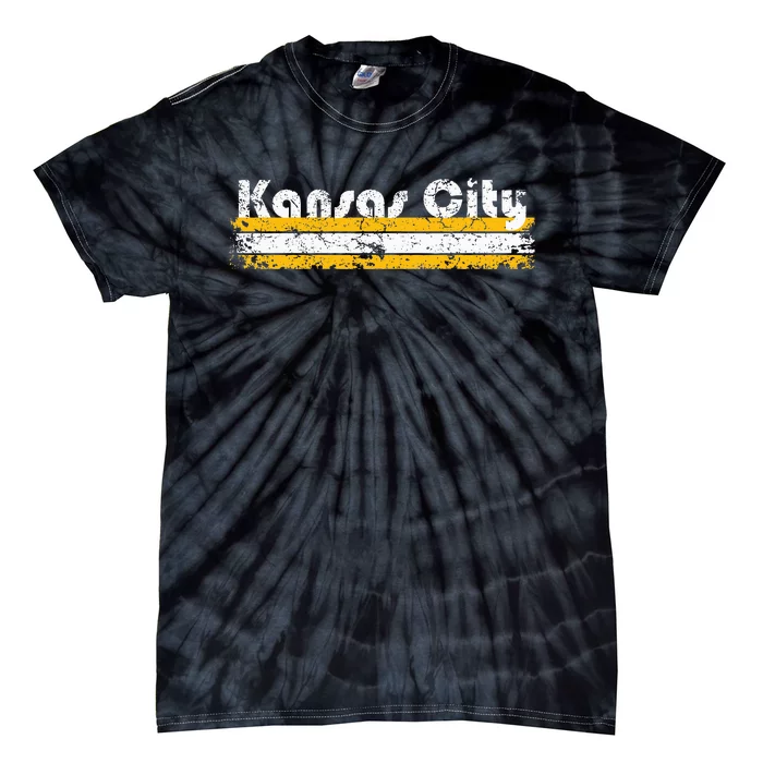 Kansas City Retro Vintage Classic Missouri Gift Kc Tie-Dye T-Shirt