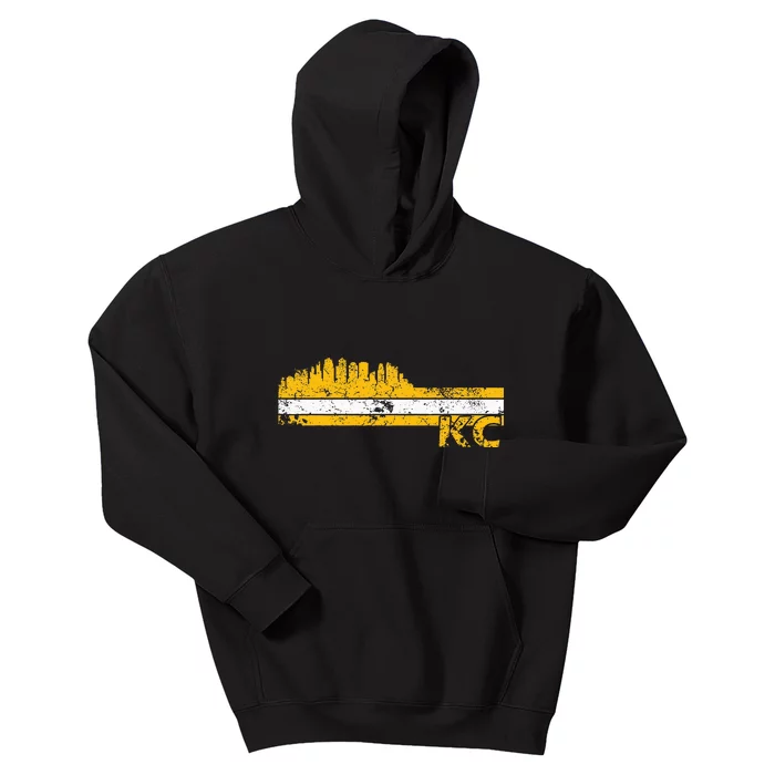 Kansas City Retro Vintage Classic Missouri Kids Hoodie