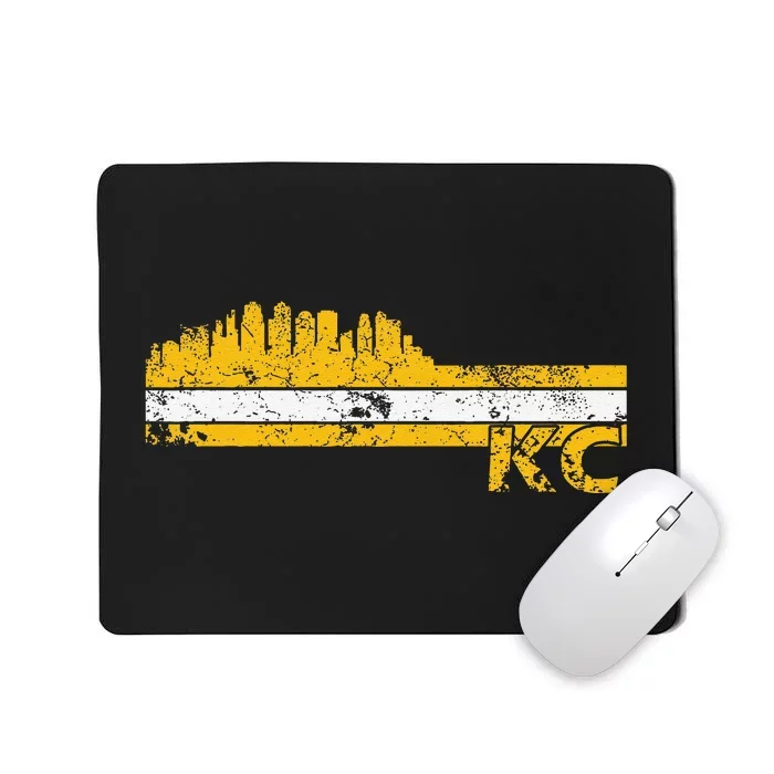 Kansas City Retro Vintage Classic Missouri Gift Kc Mousepad