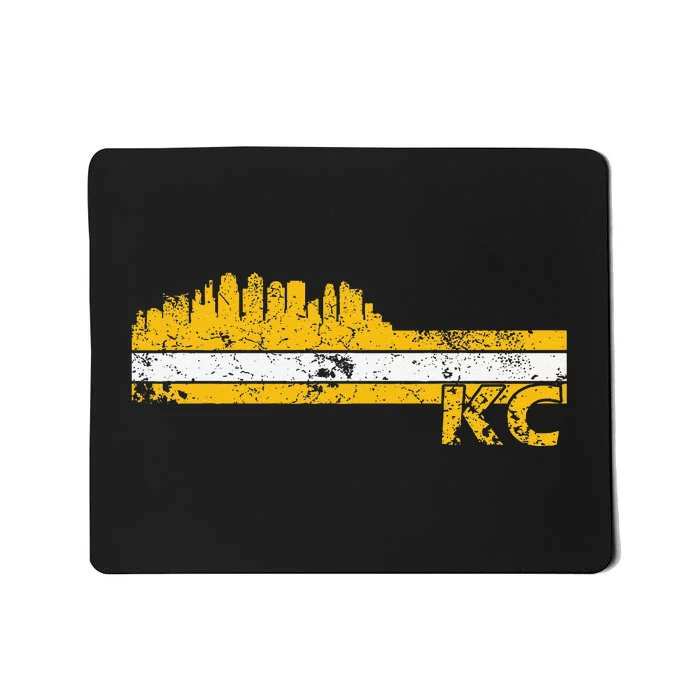 Kansas City Retro Vintage Classic Missouri Gift Kc Mousepad