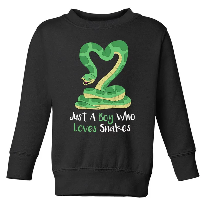 Kids Cute Snake | Boa Constrictor Toddler Sweatshirt