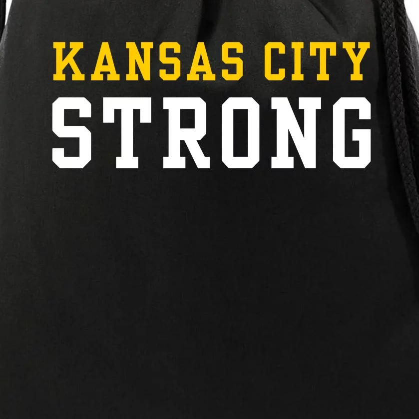 Kansas City Strong Drawstring Bag