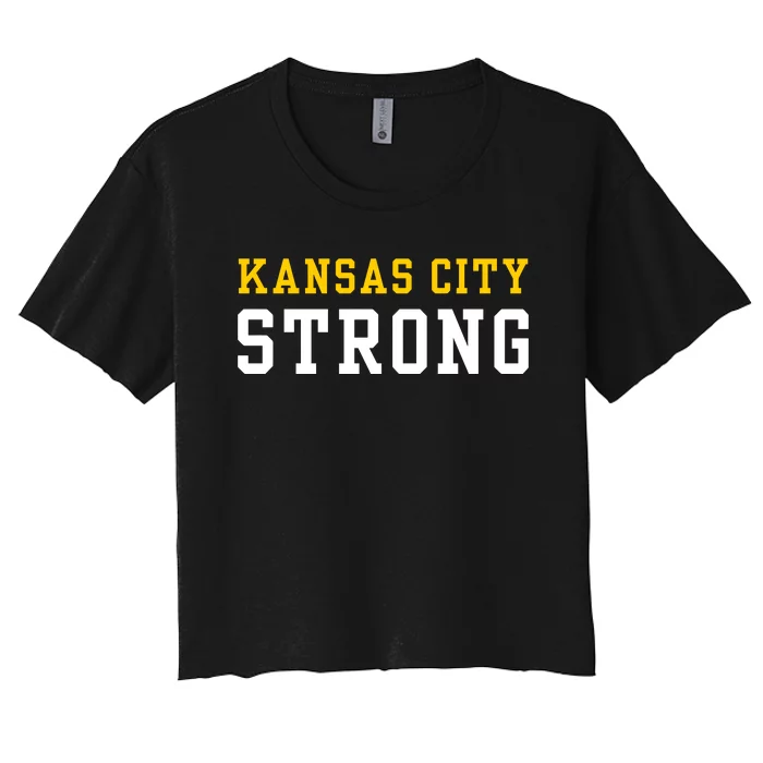 Kansas City Strong Women's Crop Top Tee