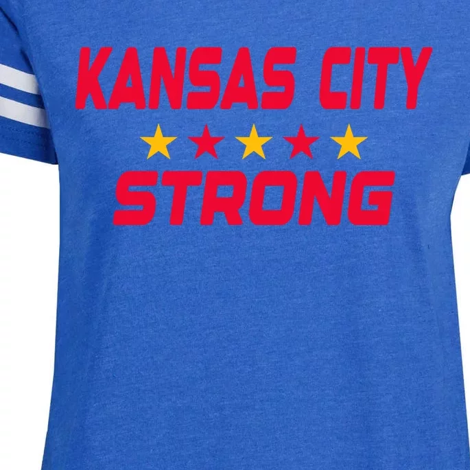 Kansas City Strong Enza Ladies Jersey Football T-Shirt